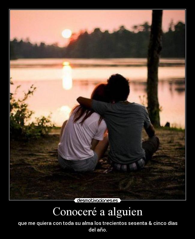 Conoceré a alguien - 