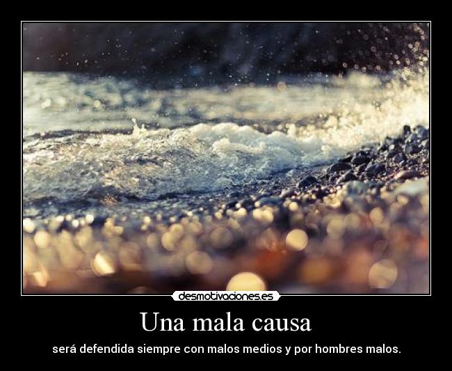 Una mala causa - 