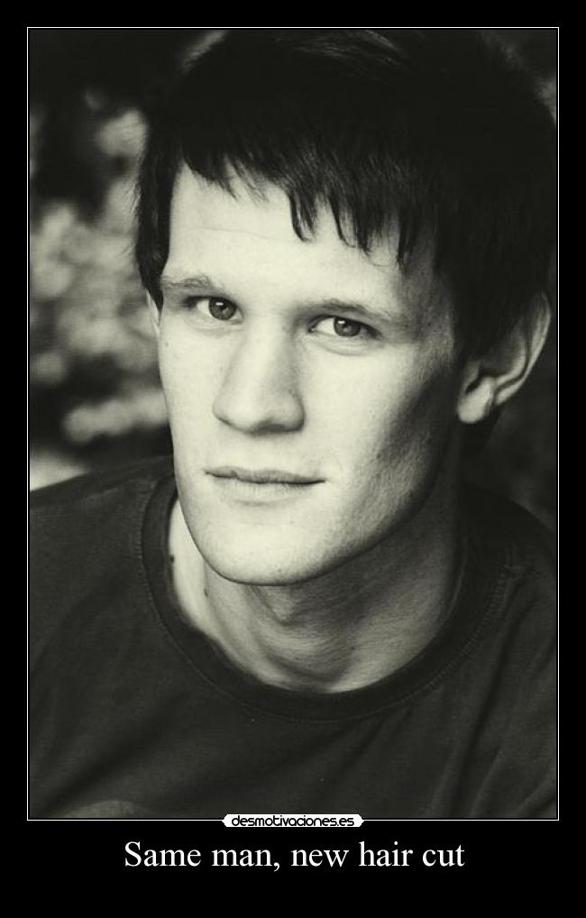 Same man, new hair cut -