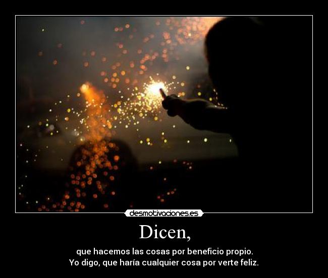 Dicen, - 