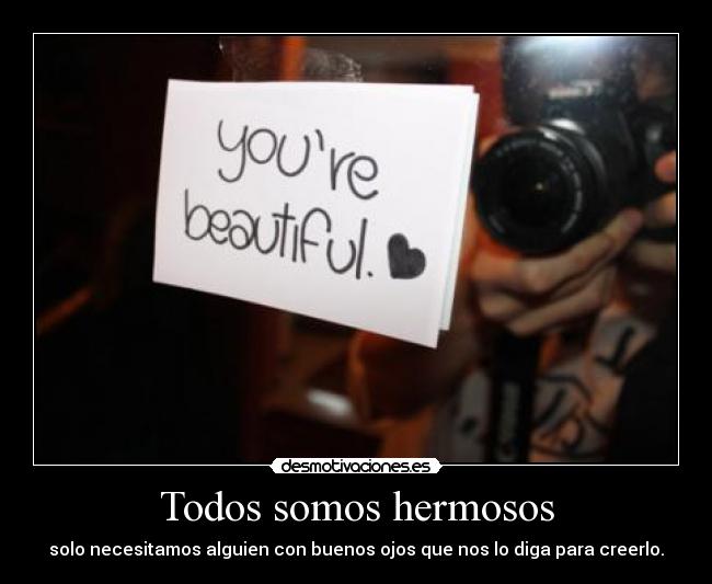 Todos somos hermosos - 