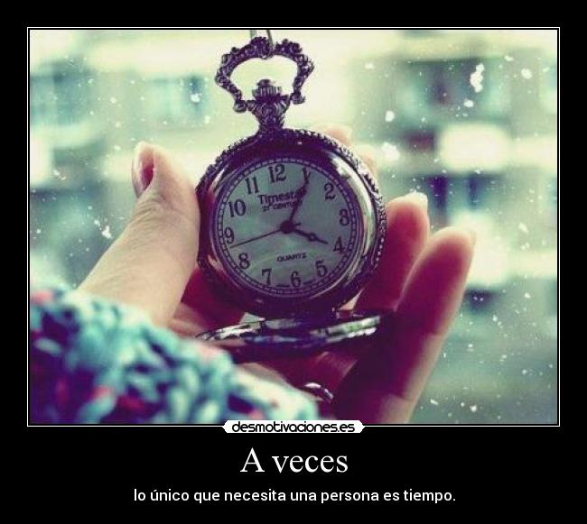 A veces -