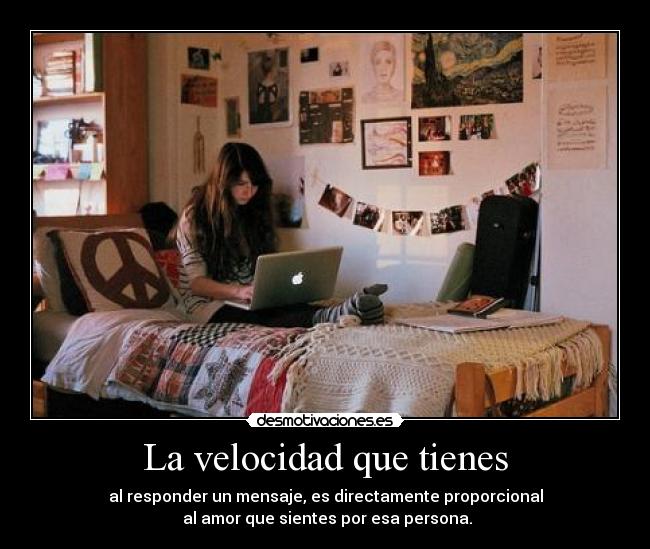 La velocidad que tienes - 