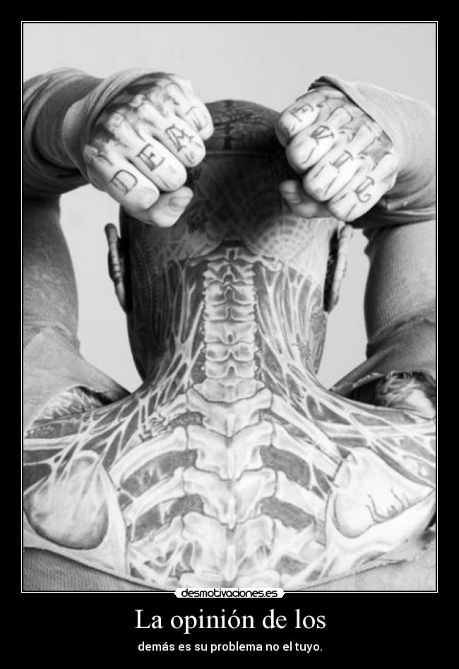 La opinión de los - 