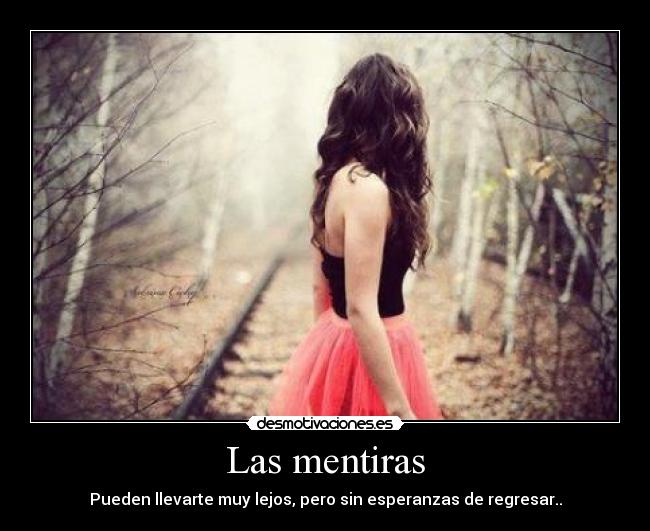 Las mentiras -