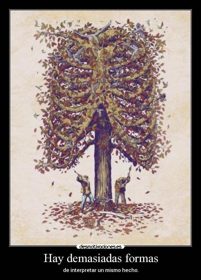 Hay demasiadas formas -