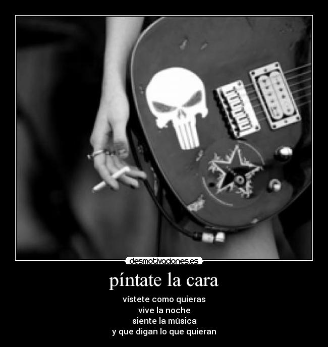 píntate la cara - 