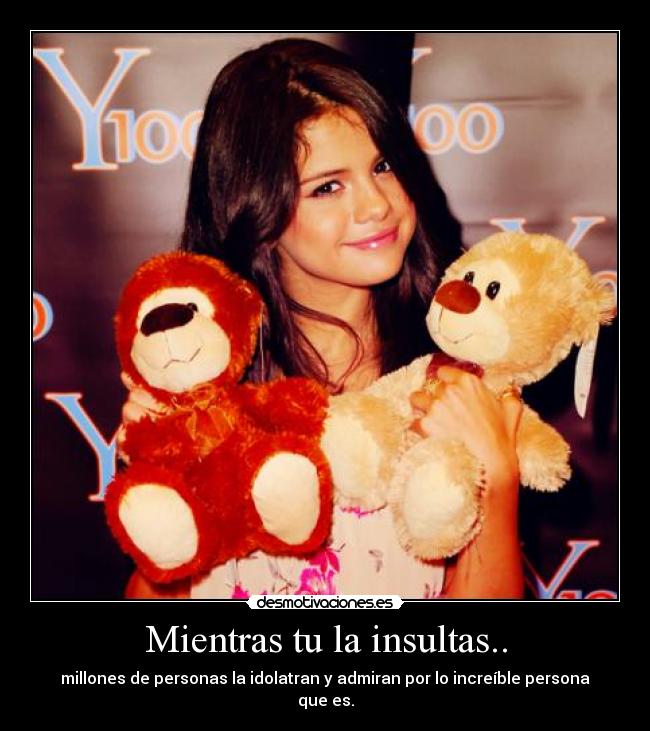 carteles selena gomez desmotivaciones