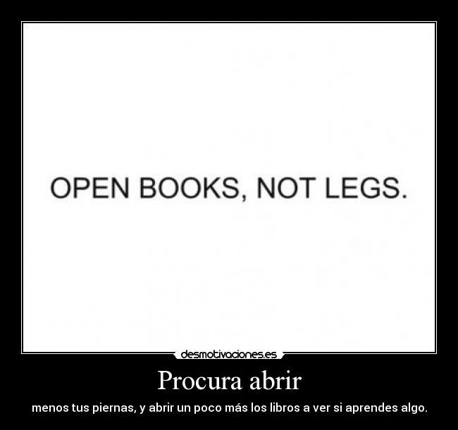 carteles procura abrir desmotivaciones