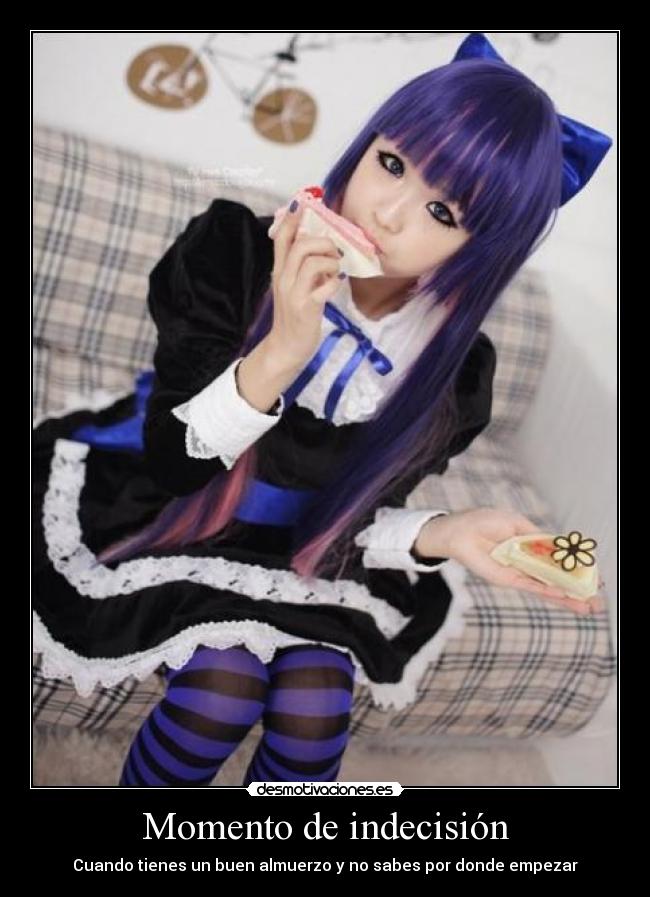 Momento de indecisión -