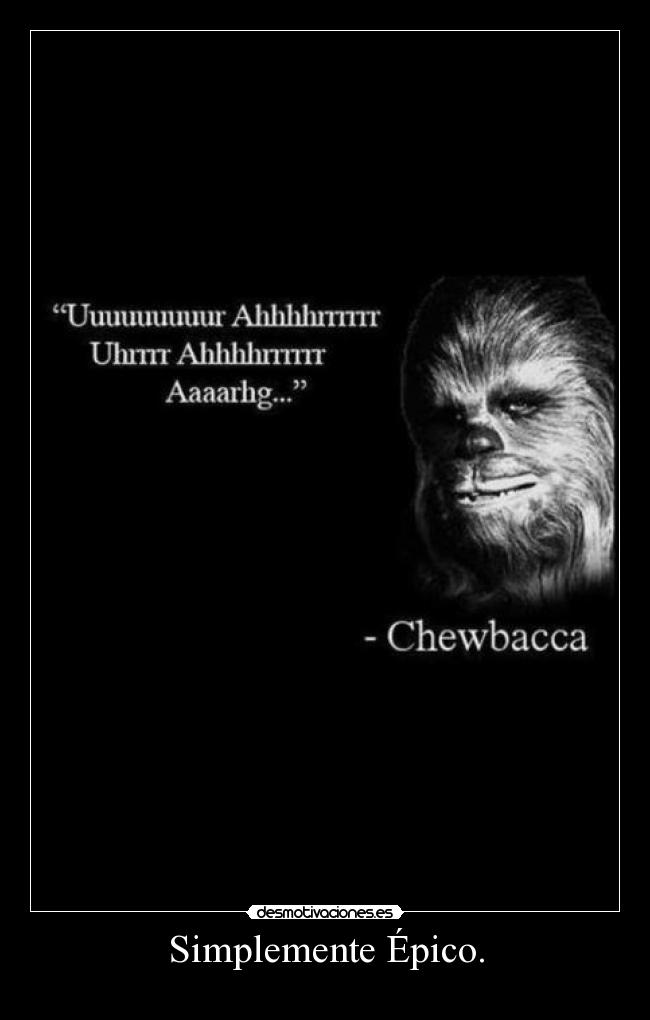 Simplemente Épico. -