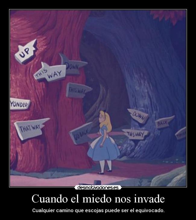 Cuando el miedo nos invade -