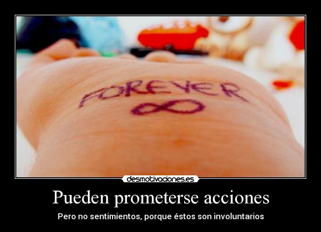 Pueden prometerse acciones - 