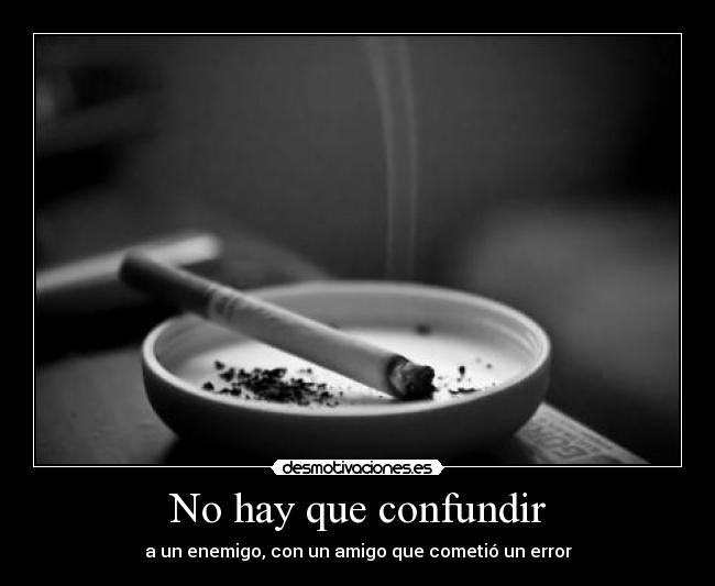 No hay que confundir - 