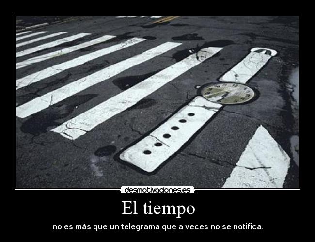 El tiempo - 
