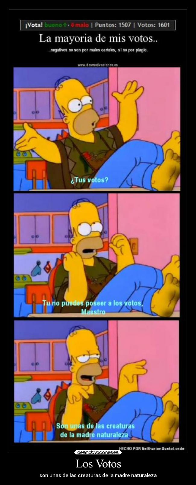 Los Votos - son unas de las creaturas de la madre naturaleza