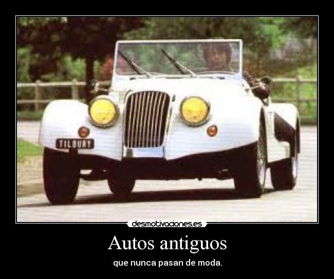 Autos antiguos -