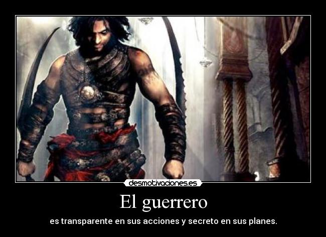 El guerrero -