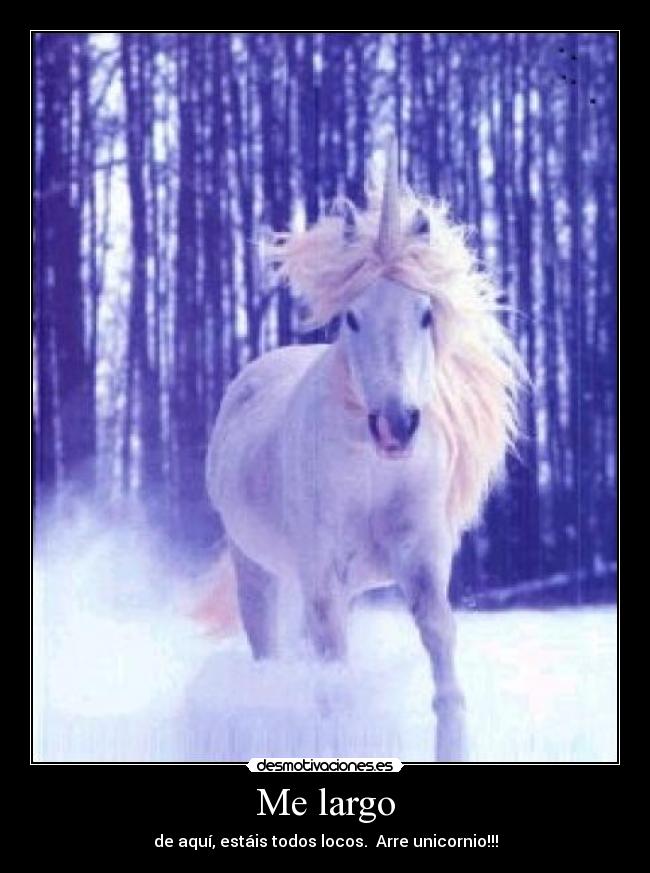 Me largo -