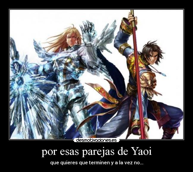 por esas parejas de Yaoi - 