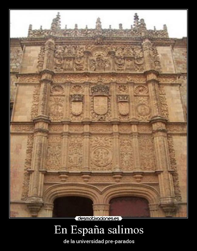 En España salimos - de la universidad pre-parados