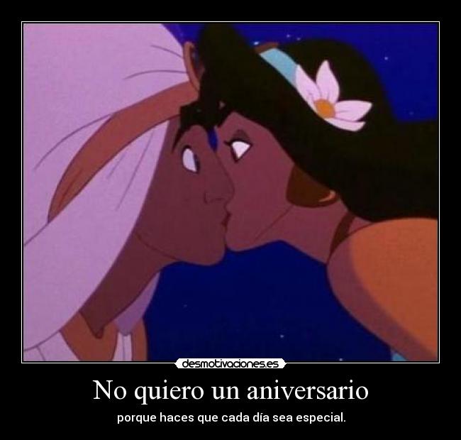 No quiero un aniversario - 