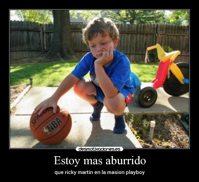 Estoy mas aburrido - que ricky martin en la masion playboy