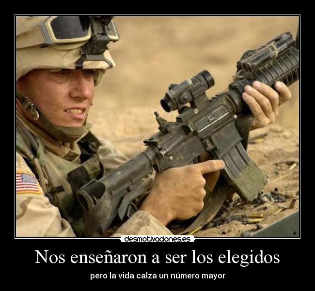 Nos enseñaron a ser los elegidos -