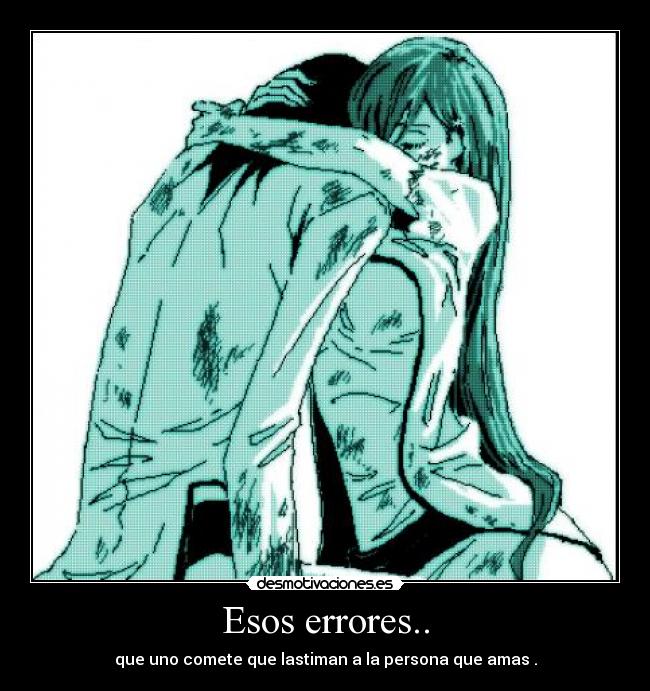 Esos errores.. -