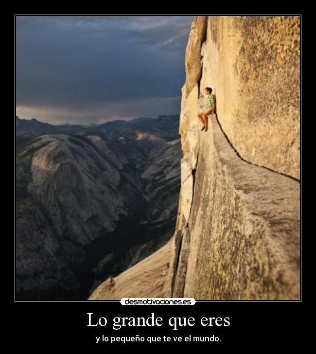 Lo grande que eres -