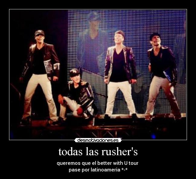 todas las rushers -