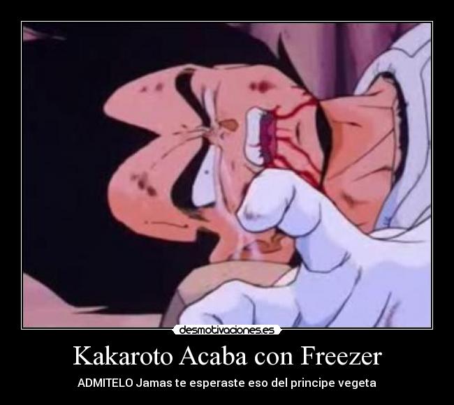 Kakaroto Acaba con Freezer - 
