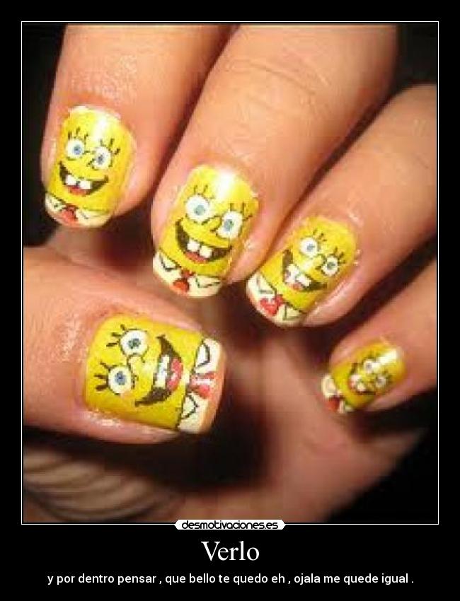 Verlo - y por dentro pensar , que bello te quedo eh , ojala me quede igual .