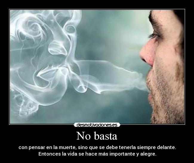 No basta -