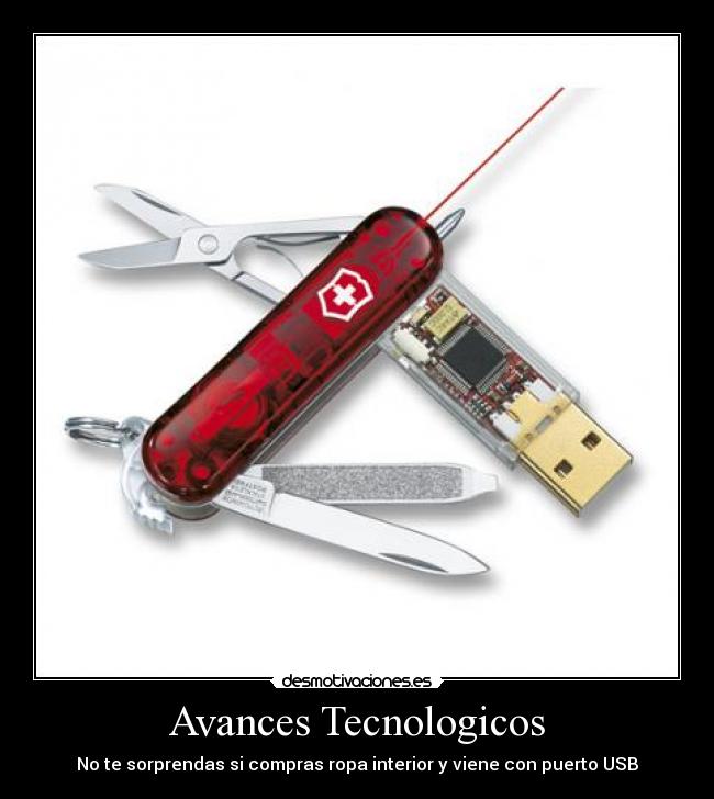 Avances Tecnologicos - No te sorprendas si compras ropa interior y viene con puerto USB