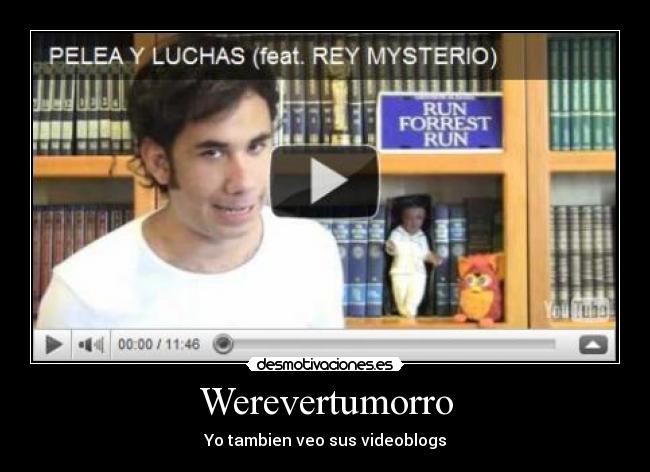 Werevertumorro - Yo tambien veo sus videoblogs