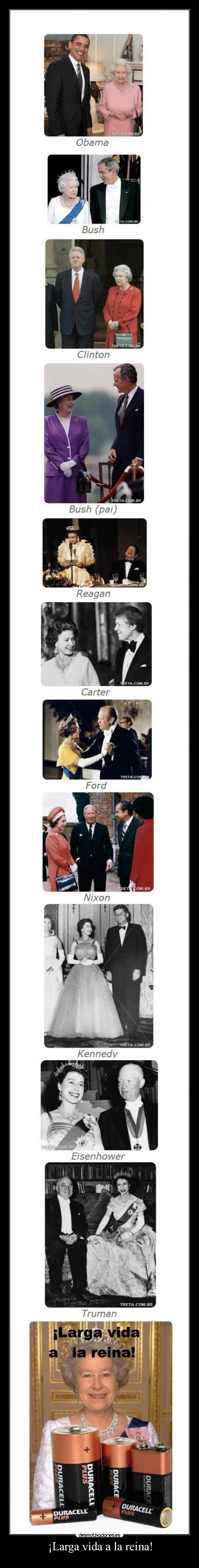 ¡Larga vida a la reina! -