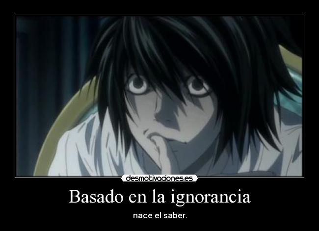 carteles ignorancia death note desmotivaciones