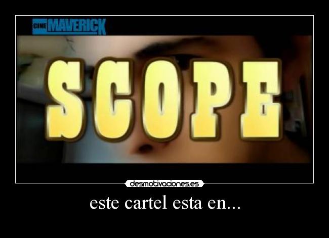 este cartel esta en... -