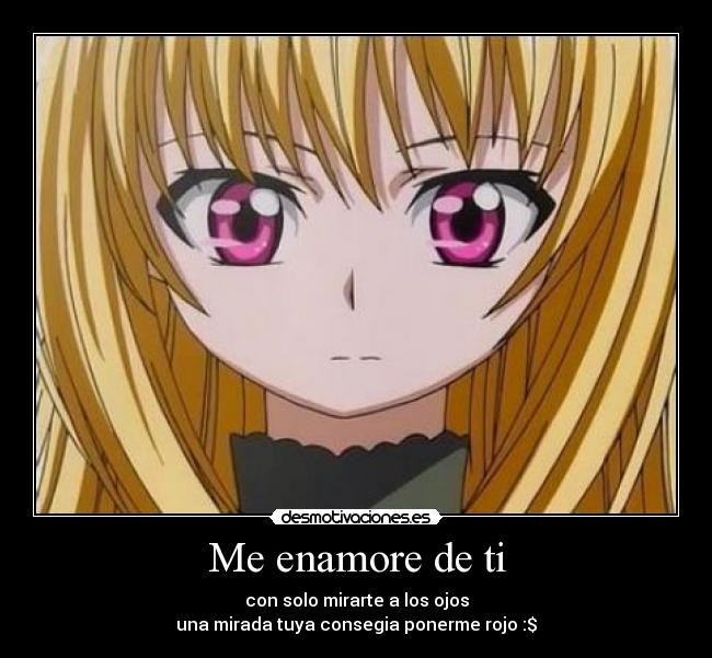 Me enamore de ti -