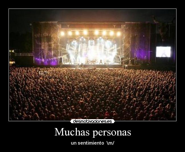 Muchas personas - 
