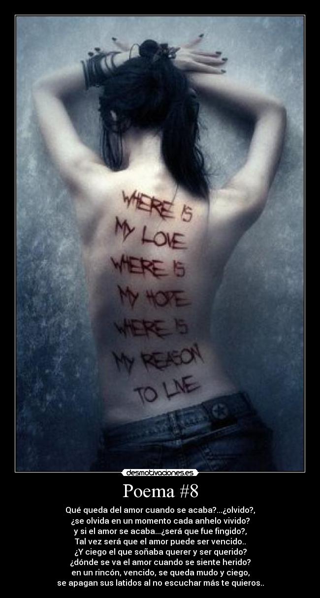 Poema #8 -