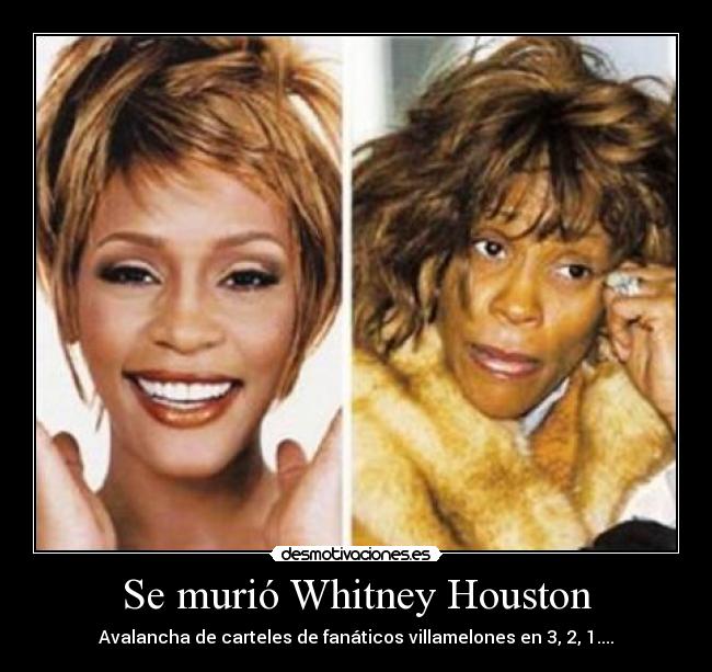 Se murió Whitney Houston -