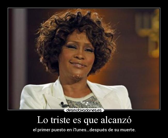 Lo triste es que alcanzó -