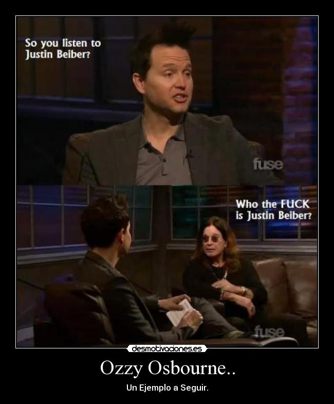 Ozzy Osbourne.. -