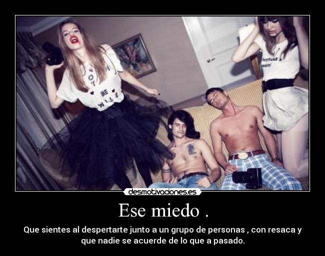 carteles miedo desmotivaciones