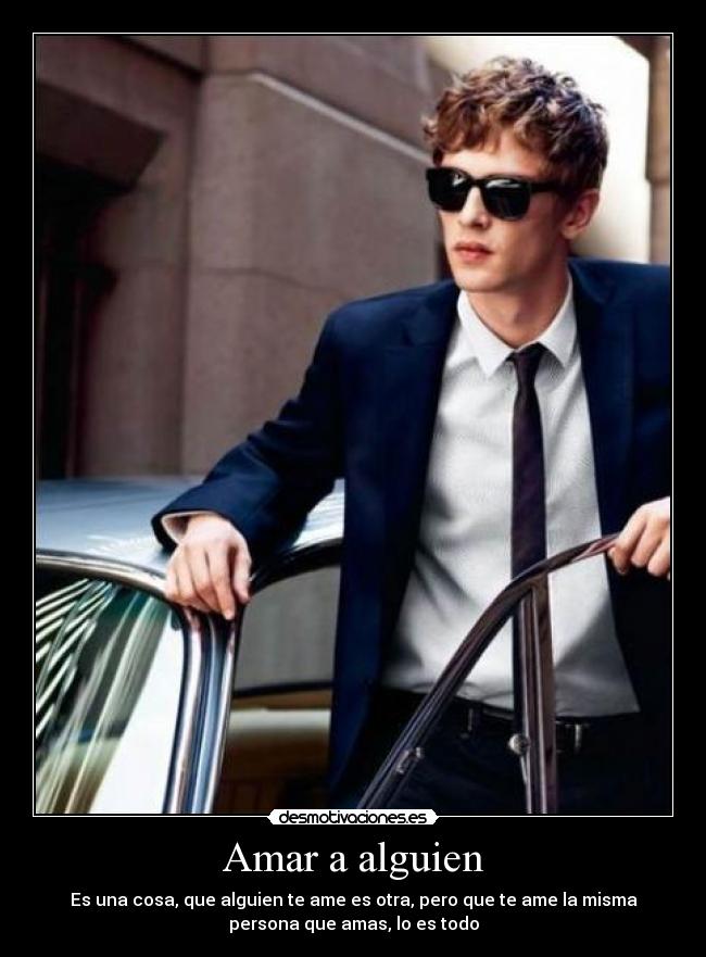 Amar a alguien -