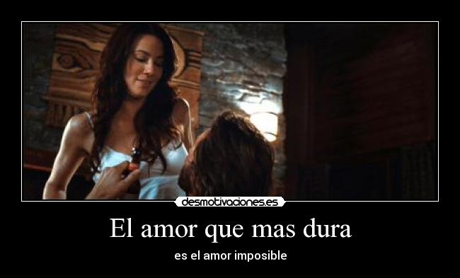 El amor que mas dura -