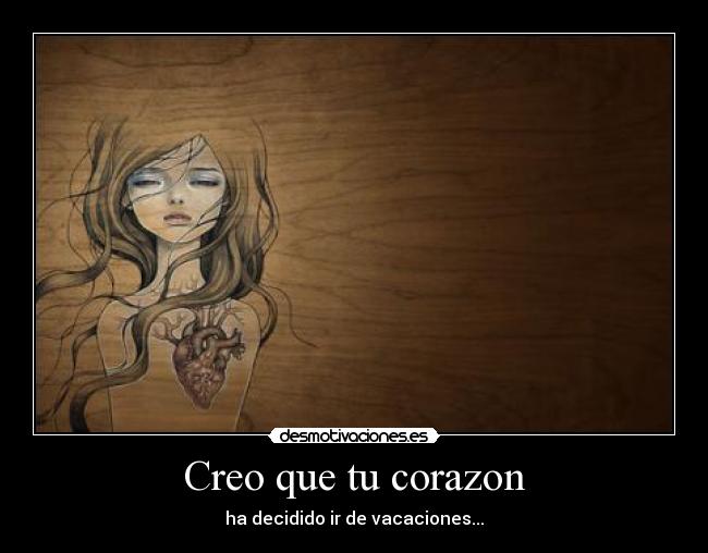 Creo que tu corazon -