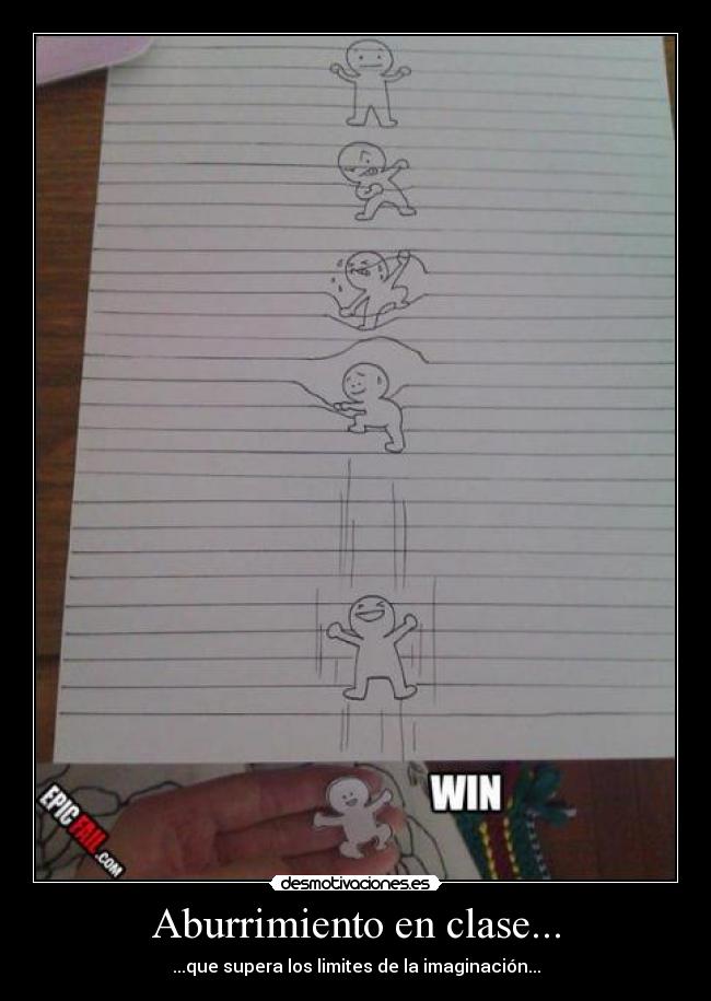 Aburrimiento en clase... - 